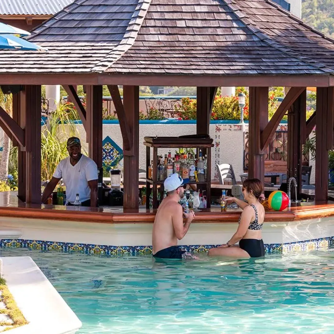 Odysseys Travel - Le Petit Hotel - Pool Bar - Poolside