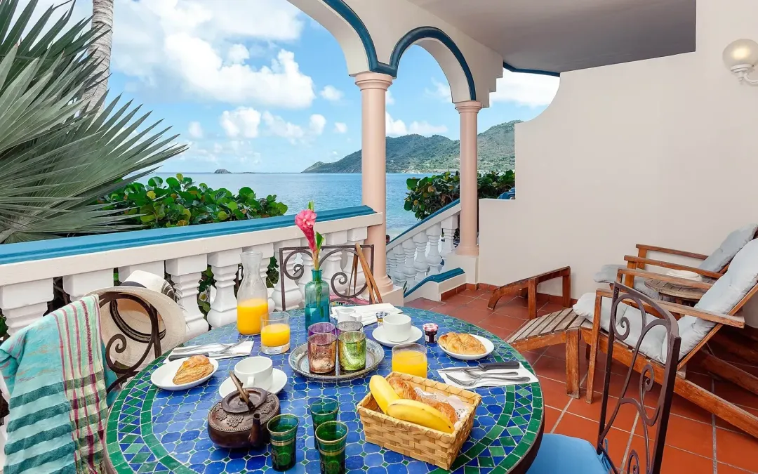 Odysseys Travel - Le Petit Hotel - Oversized Deluxe Studio - Terrace Dining Area