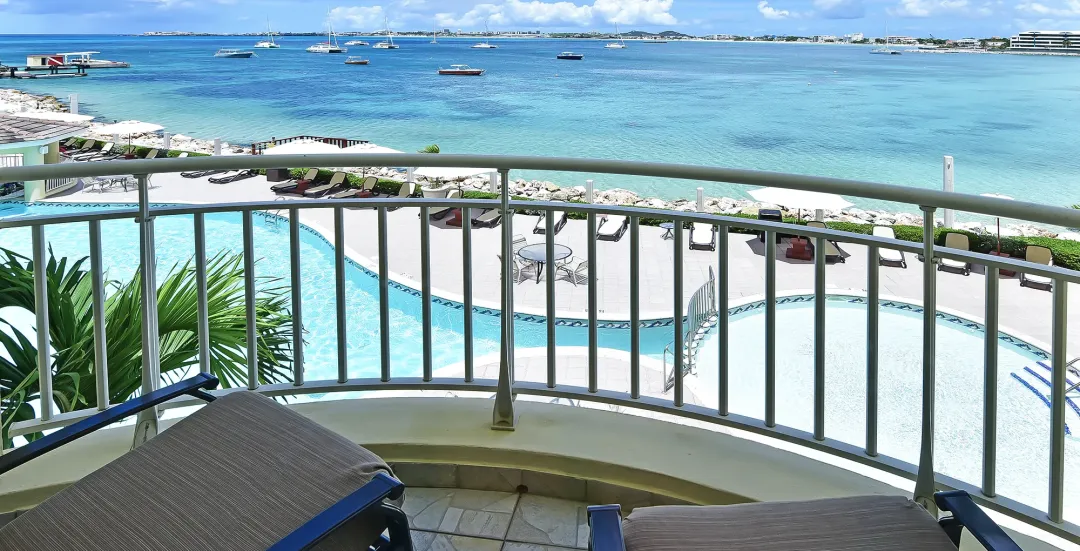 Odysseys Travel - The Villas at Simpson Bay Beach Resort and Marina - Junior Suite - Balcony Lounge