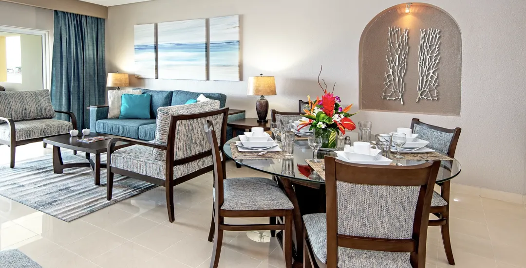 Odysseys Travel - The Villas at Simpson Bay Beach Resort and Marina - The Villas Suite, One Bedroom - Living Room