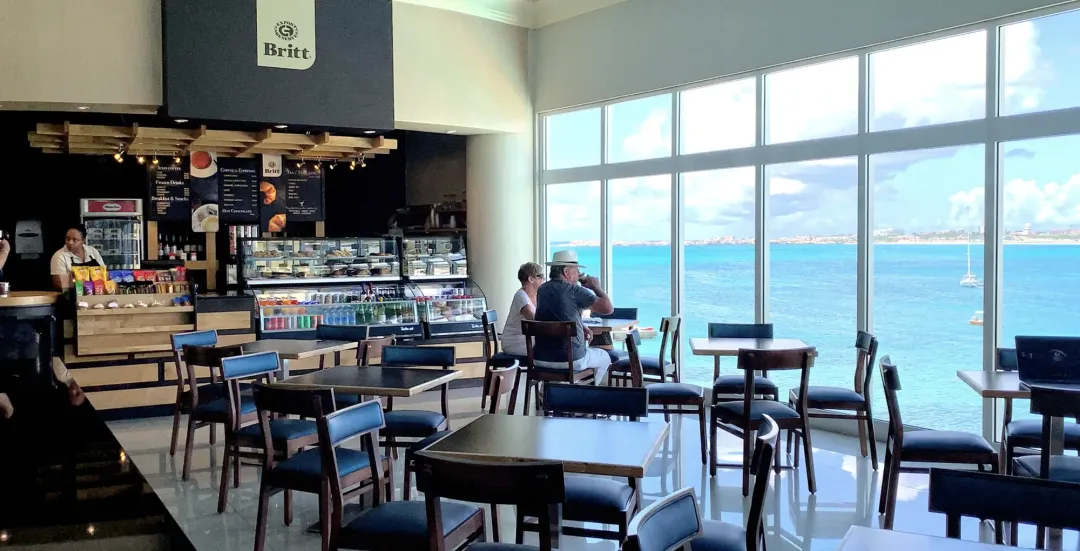 Odysseys Travel - The Villas at Simpson Bay Beach Resort and Marina - Cafe Britt - Interior