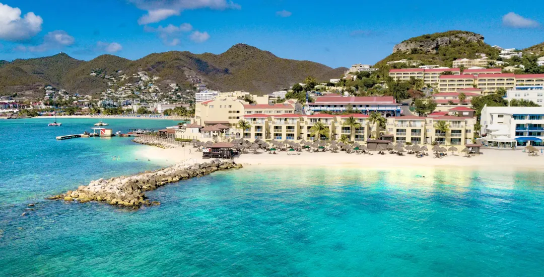 Odysseys Travel - The Villas at Simpson Bay Beach Resort and Marina - Hotel Aerial View