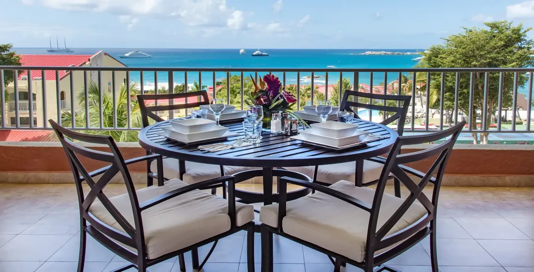Odysseys Travel - The Villas at Simpson Bay Beach Resort and Marina - View From the Balcony