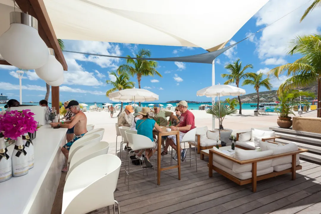 Odysseys Travel - Holland Beach House Hotel - Beach Bar View