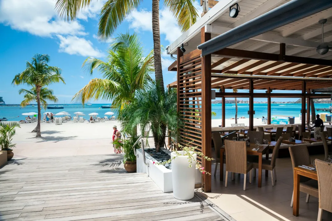 Odysseys Travel - Holland Beach House Hotel - Beach Restaurant and Sea Access