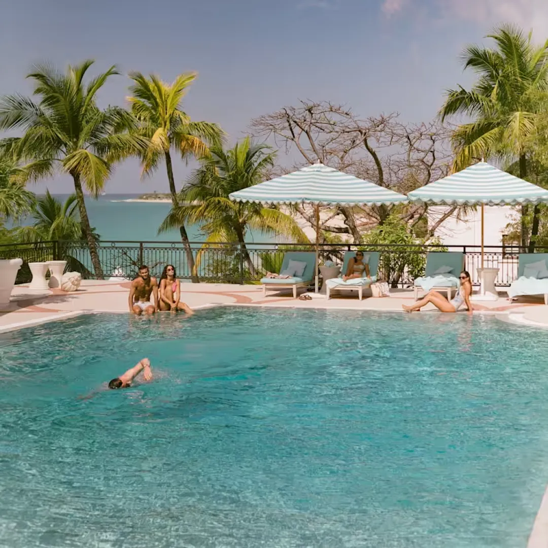 Odysseys Travel - La Samanna St Martin - Pool View