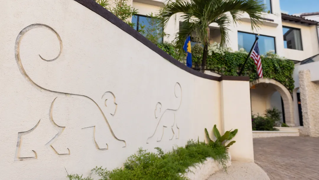 Blue Monkey Hotel & Beach Club, Barbados - Hotel Entrance