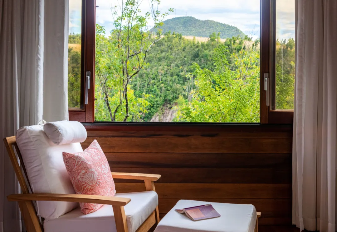 Hillside Ti-Fèy One Bedroom Villas -Seating Aeria