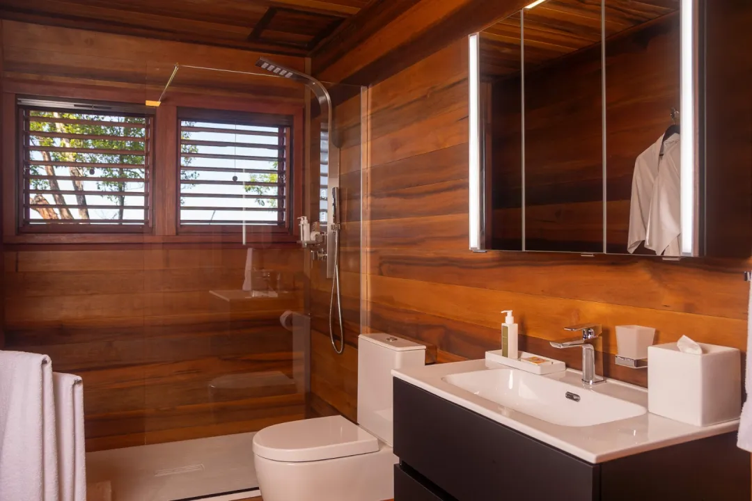Hillside Ti-Fèy Two Bedroom Villa - Bathroom