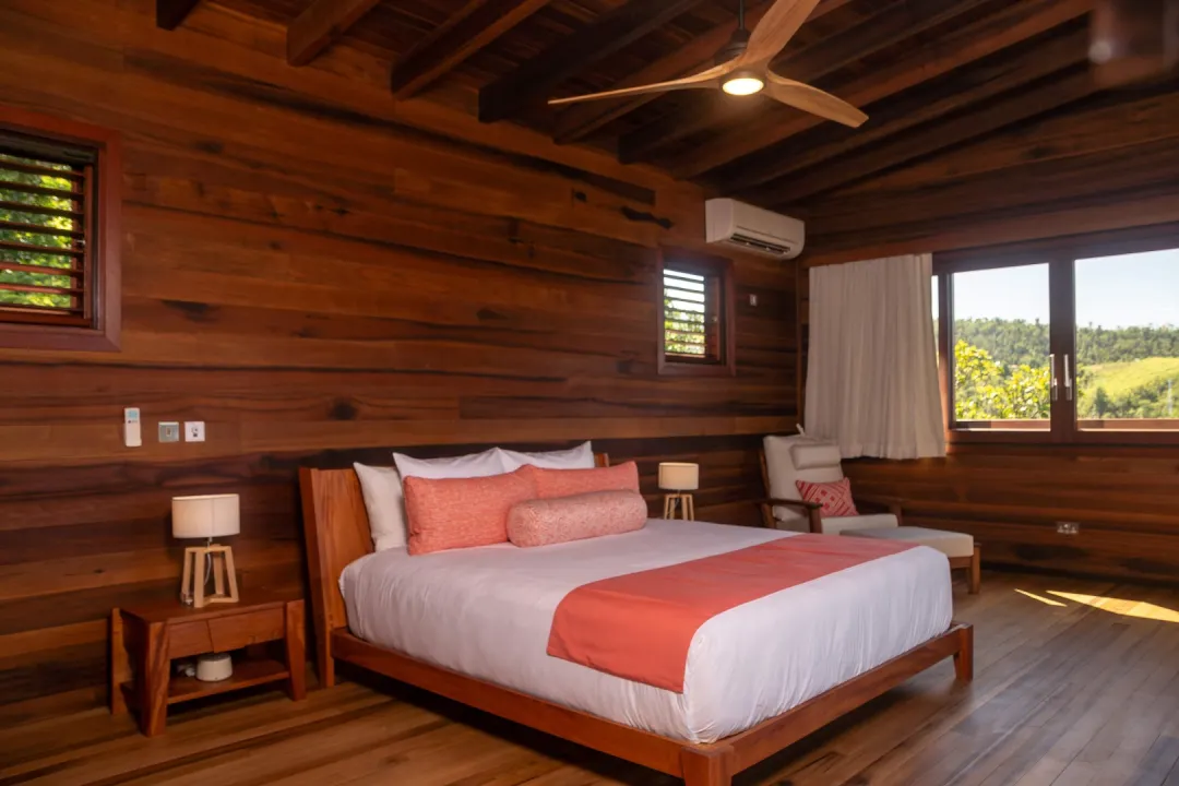 Hillside Ti-Fèy Two Bedroom Villa - King Bed