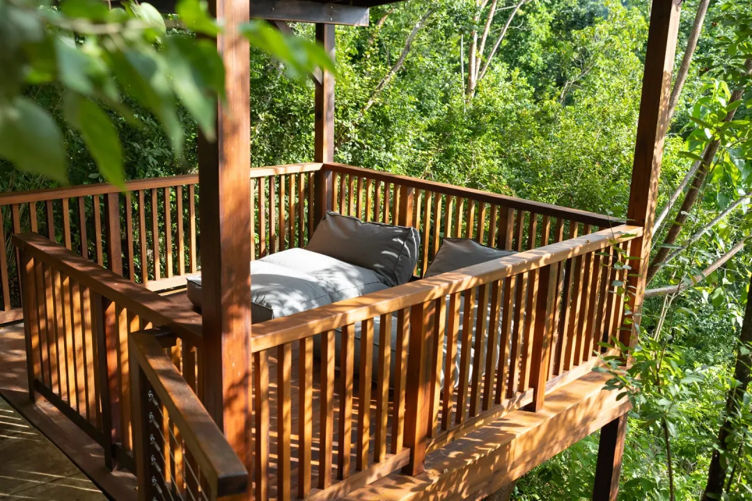 Hillside Ti-Fèy Two Bedroom Villa -Balcony Relaxing Lounge