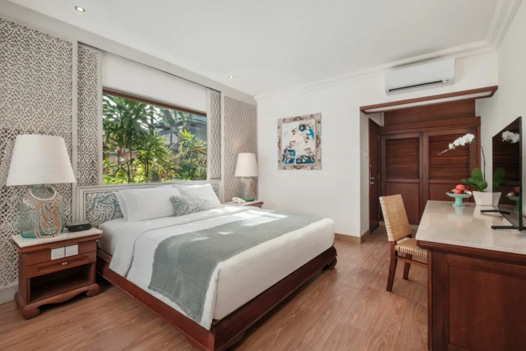Mandira Cottage - King Bed View