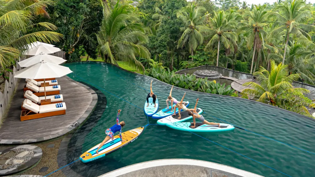 Abisena Ubud - Pool Yoga