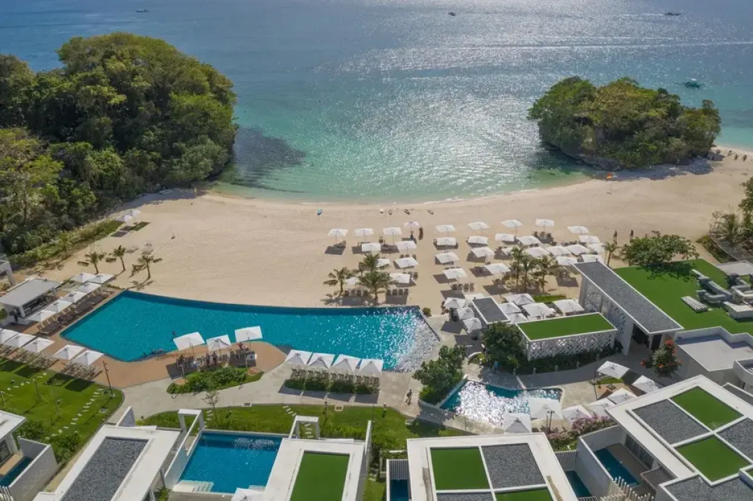 Crimson Resort and Spa Boracay - Pool Aerial View