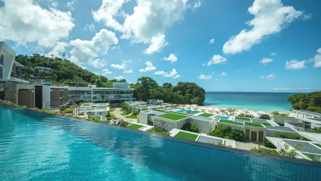 Crimson Resort and Spa Boracay - Pool With Sea View