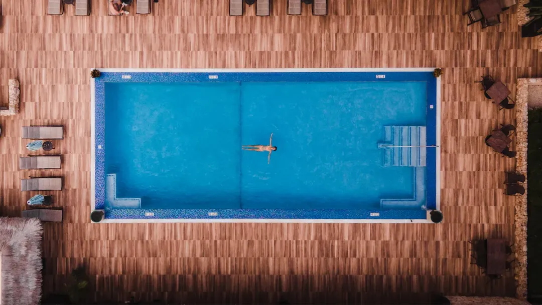 Odysseys-Travel-Manchebo-Beach-Resort-and-Spa-Pool-Aerial-View