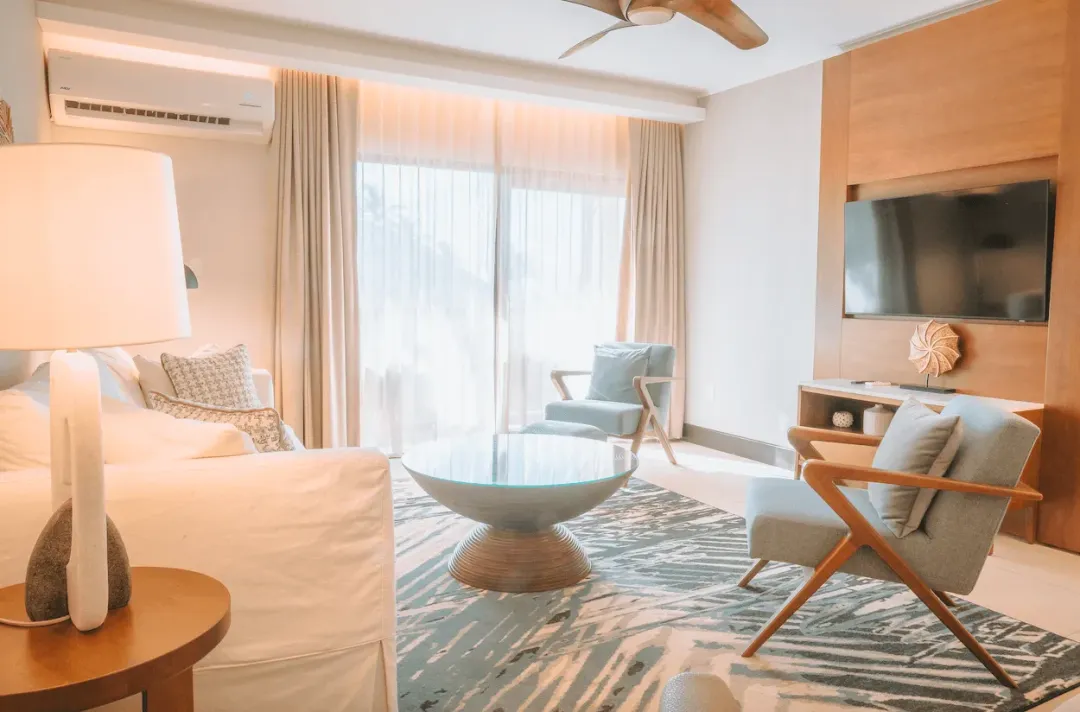 Odysseys-Travel-Manchebo-Beach-Resort-and-Spa-One-Bedroom-Suite-Living-Room