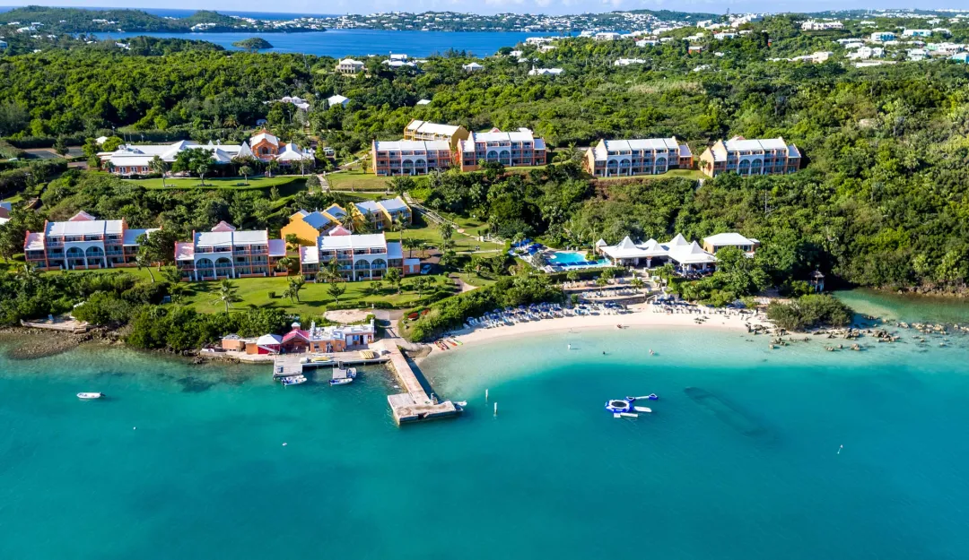 Grotto Bay Beach Resort and Spa - Resort Aerial View