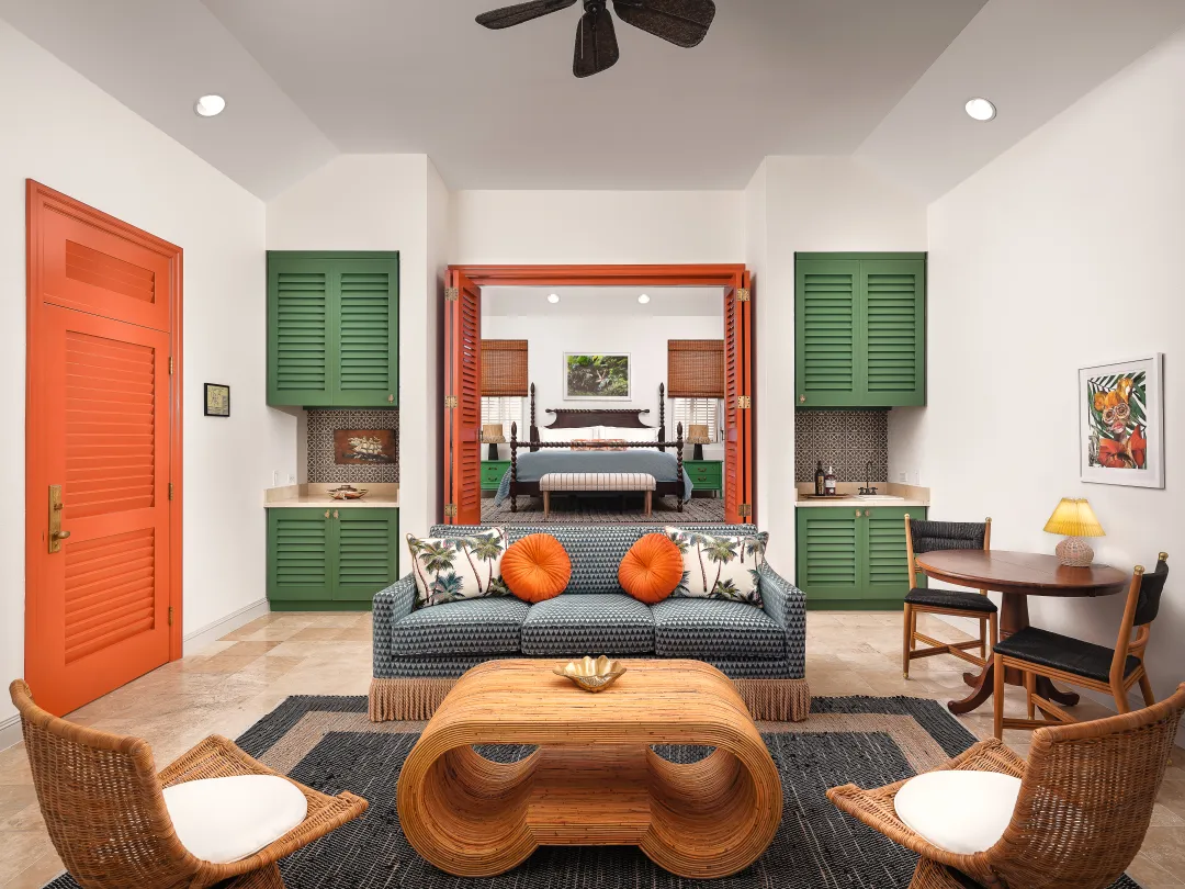 One Bedroom Water View Suite - Bedroom