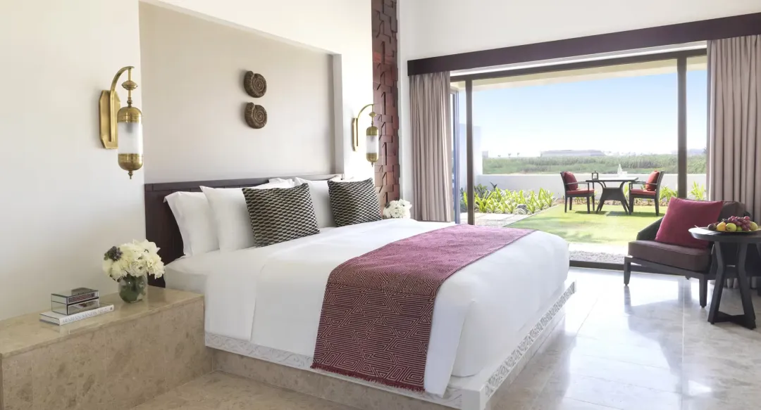 Odysseys-Travel-Anantara-Al-Baleed-Resort-Salalah-One-Bedroom-Lagoon-View-Villa-King-bed
