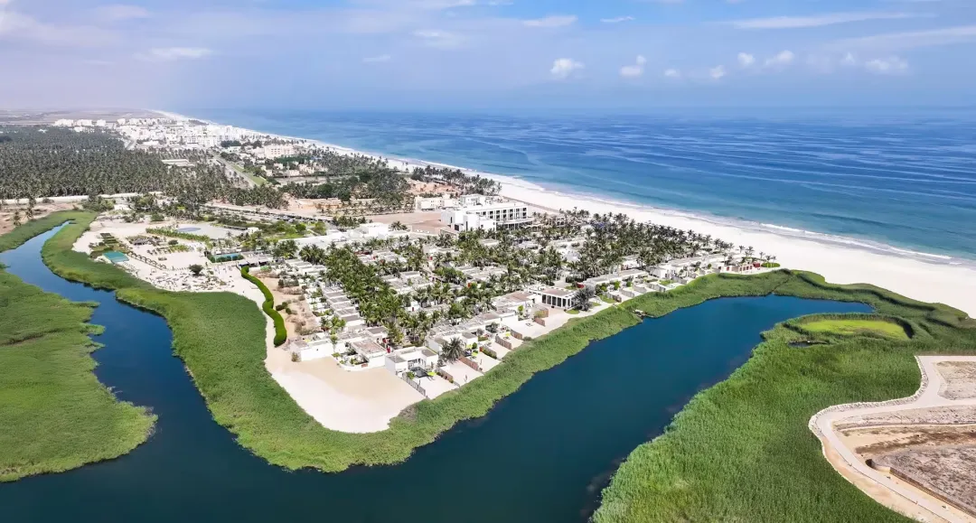 Odysseys-Travel-Anantara-Al-Baleed-Aerial-View