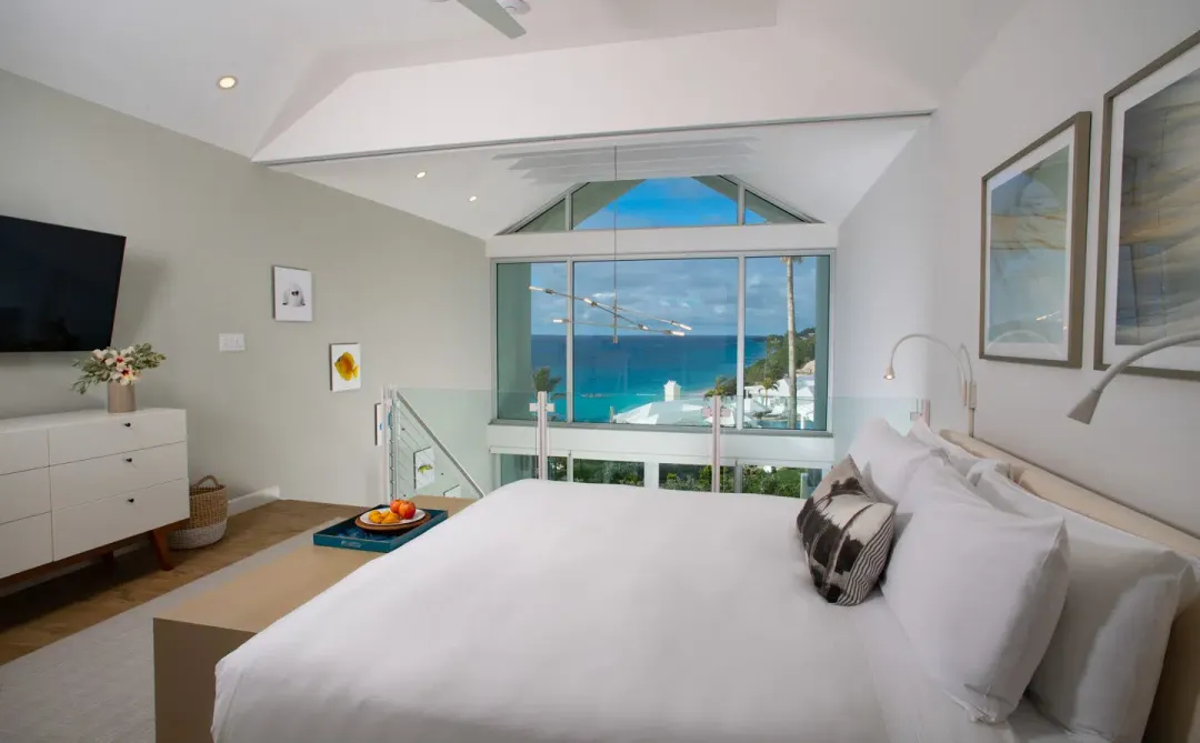 One Bedroom Ocean View Suite - Bedroom