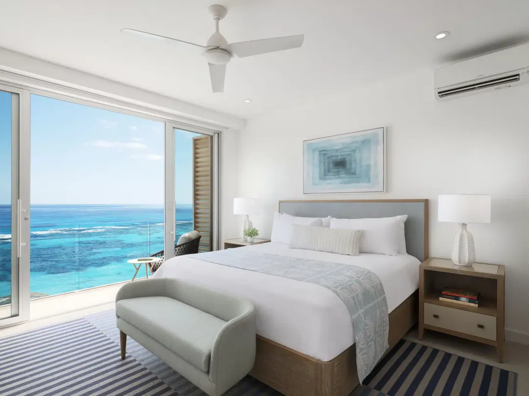 Two Bedroom Oceanfront Suite - Bedroom