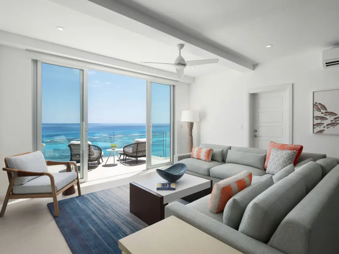Two Bedroom Oceanfront Suite - Living Room