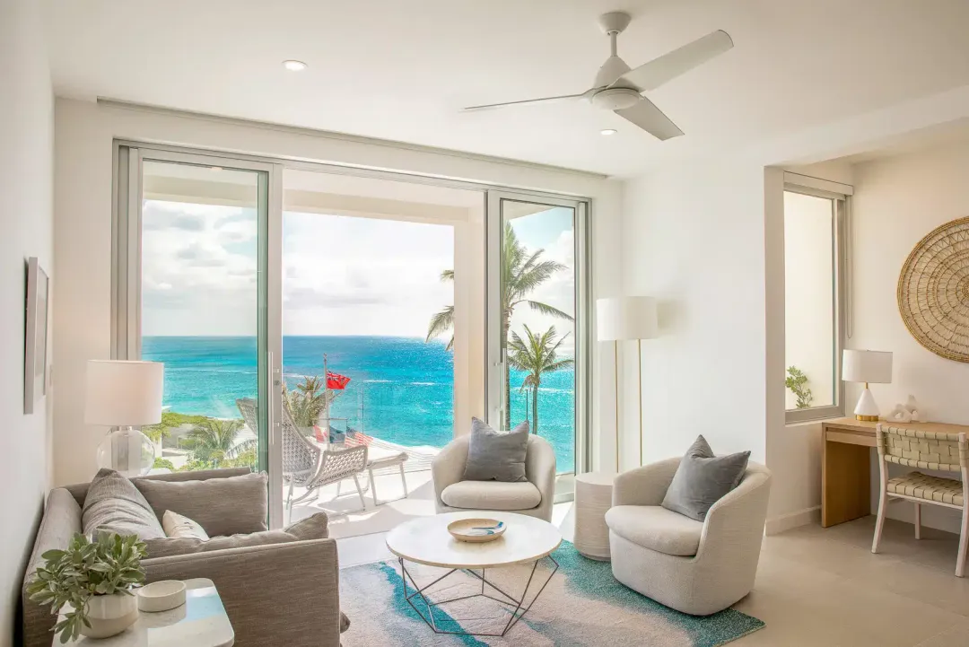Two Bedroom Ocean View Suite - Living Room View