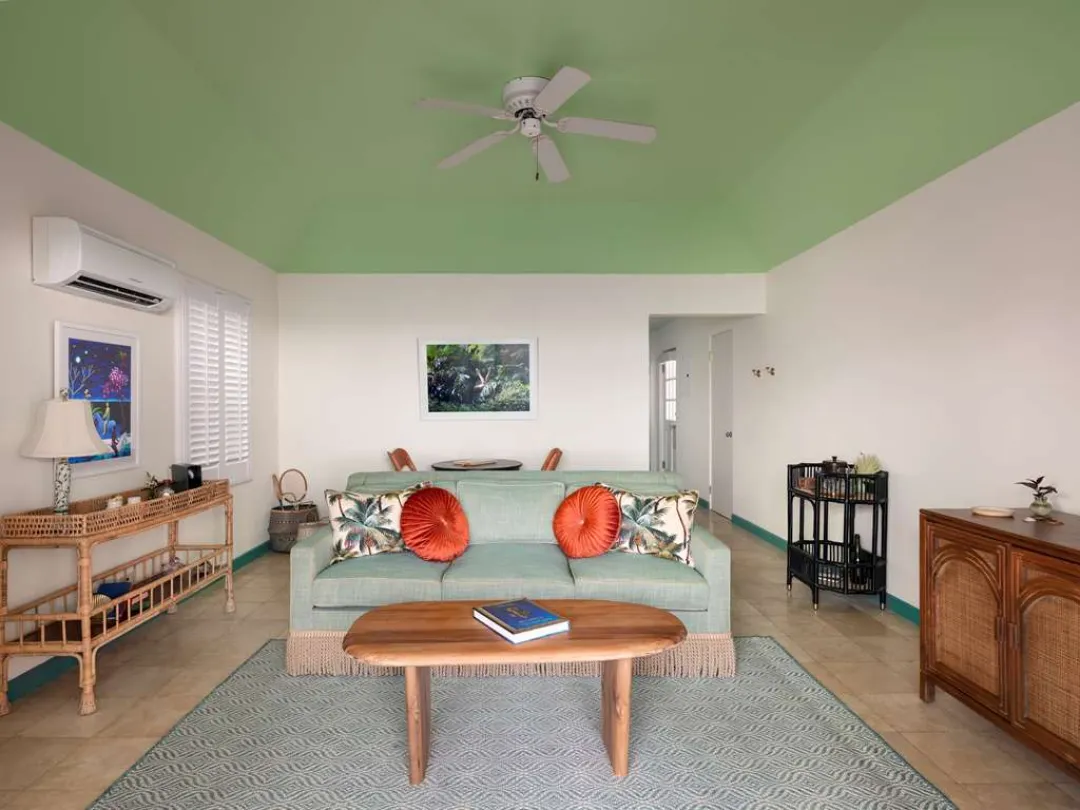 Odysseys Travel - Cambridge Beaches Bermuda - One Bedroom Garden View Suite - Living Room