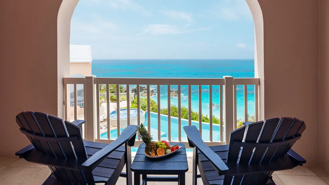 Poolside Room - Balcony Lounge With Sea View