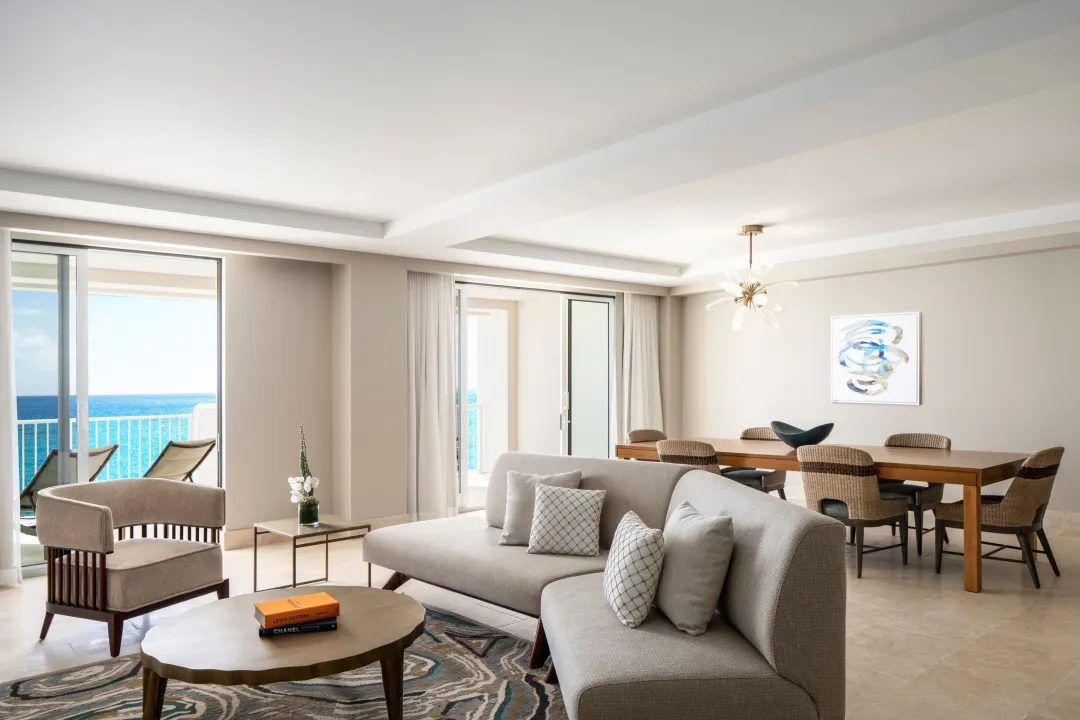 Odysseys Travel - St. Regis Bermuda - Caroline Astor Suite - Sofa