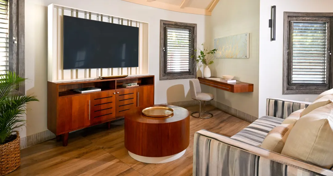 South Seas Royal Rondoval Butler Suite with Private Pool Sanctuary - Seating Aeria