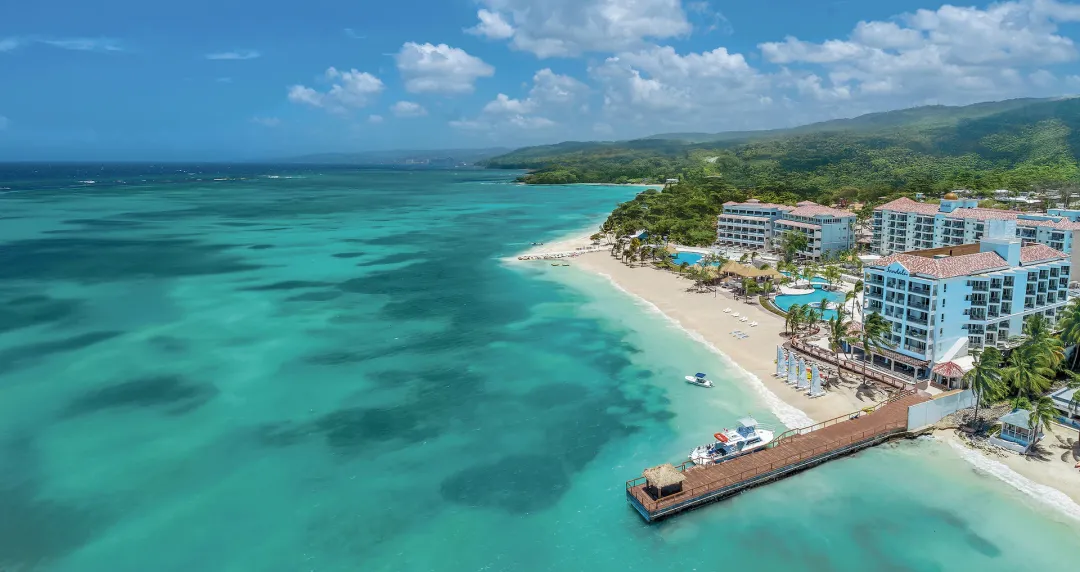 Sandals Dunn's River - Aerial View