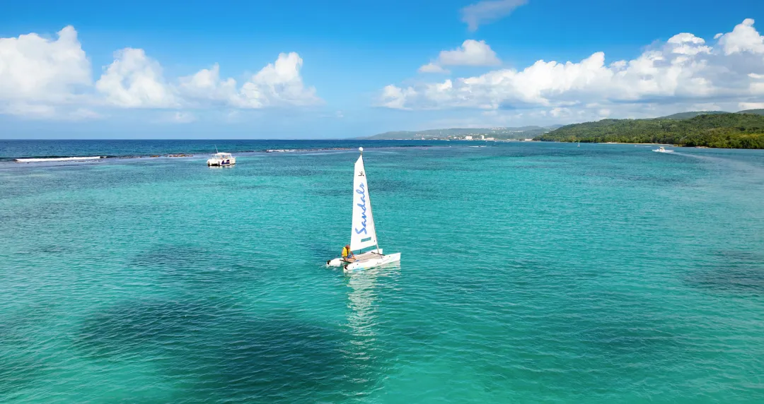 Sandals Dunn's River -Sailing