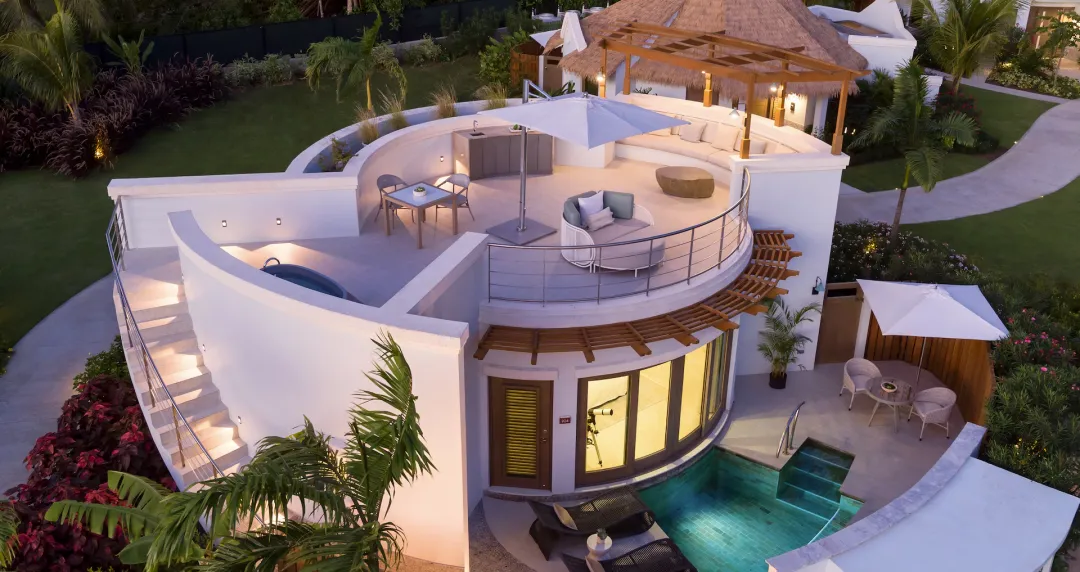 Rondoval Butler Sky Villa with Private Pool - Villa Over View