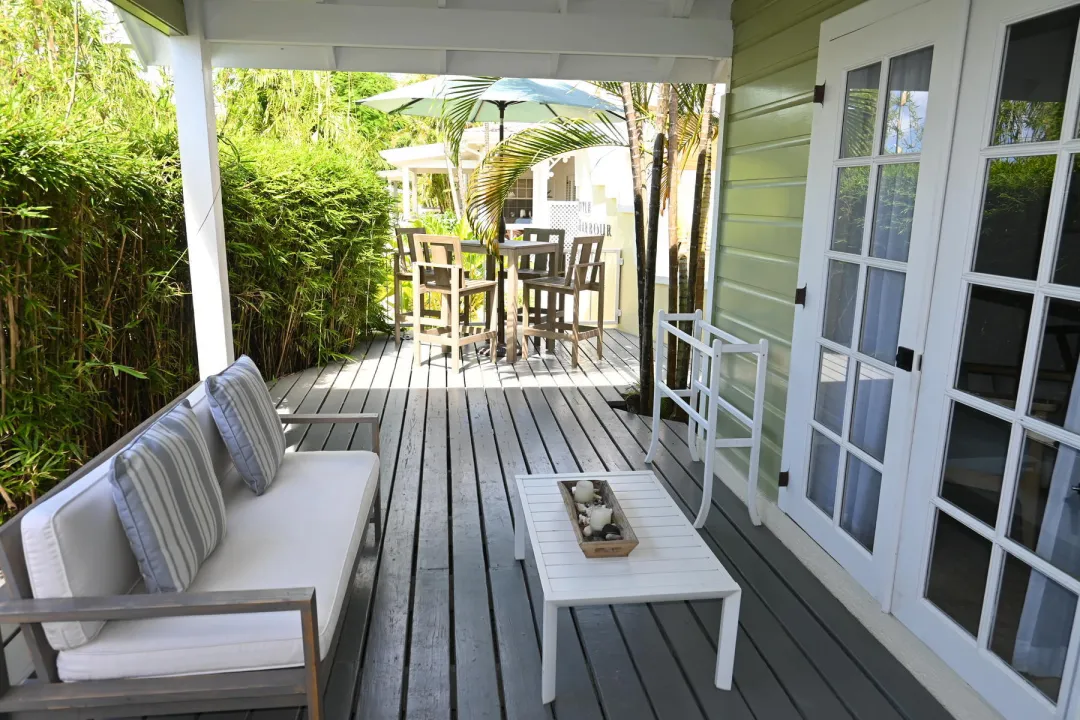 Odysseys Travel - Little Good Harbour - Two Bedroom Split Level Garden Suite - Patio