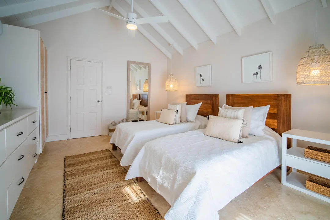 Odysseys Travel - Little Good Harbour - Two Bedroom Split Level Garden Suite - Twin Bedroom