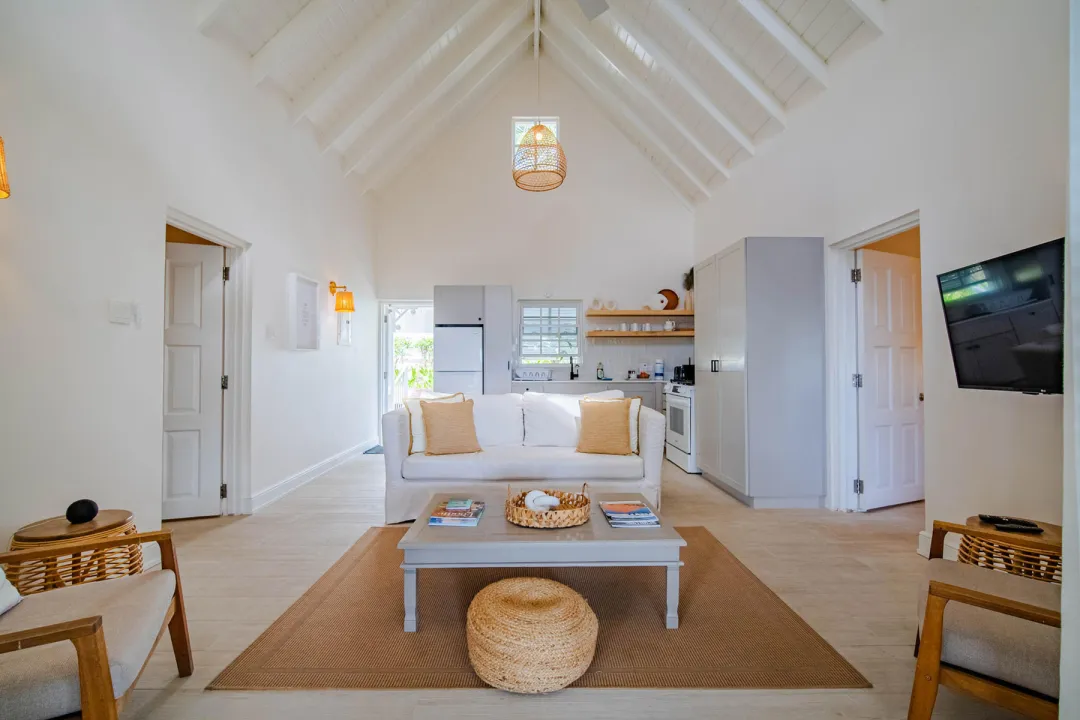 Odysseys Travel - Little Good Harbour - Two Bedroom Garden Suite - Lounge