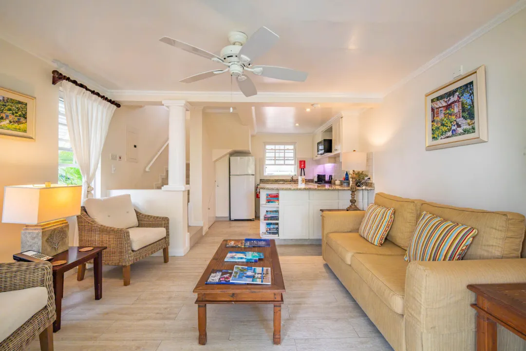 Odysseys Travel - Little Good Harbour - One Bedroom Garden Suite - Lounge