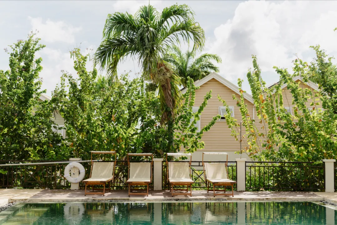 Odysseys Travel - Little Good Harbour - Pool Side View