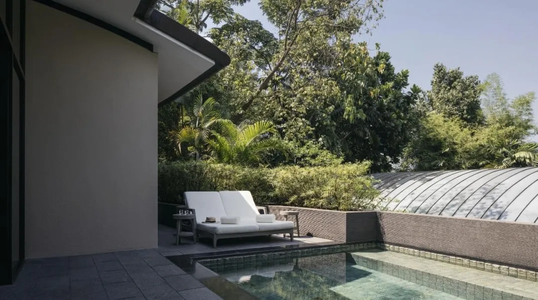 Odysseys Travel - Capella Singapore - One Bedroom Villa - Terrace