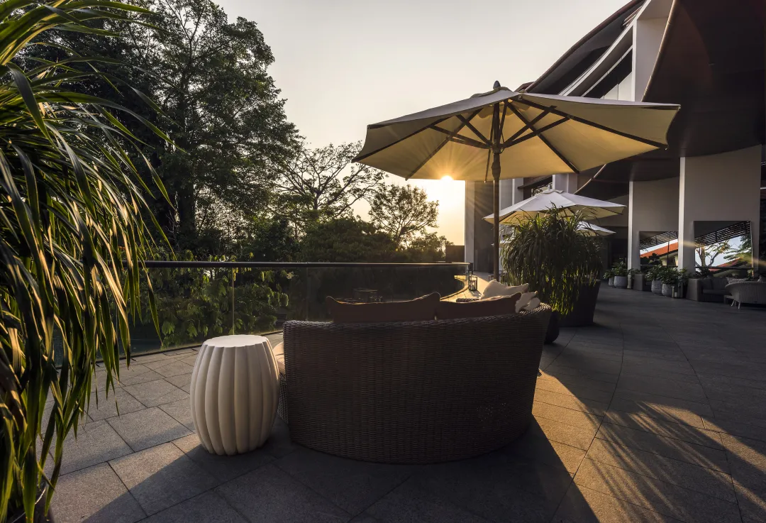Odysseys Travel - Capella Singapore - Bob’s Bar - Terrace