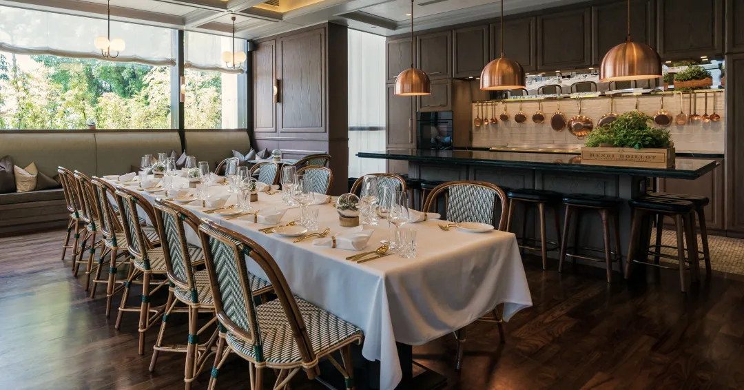 Odysseys Travel - Capella Singapore - Chef’s Table - Interior set up