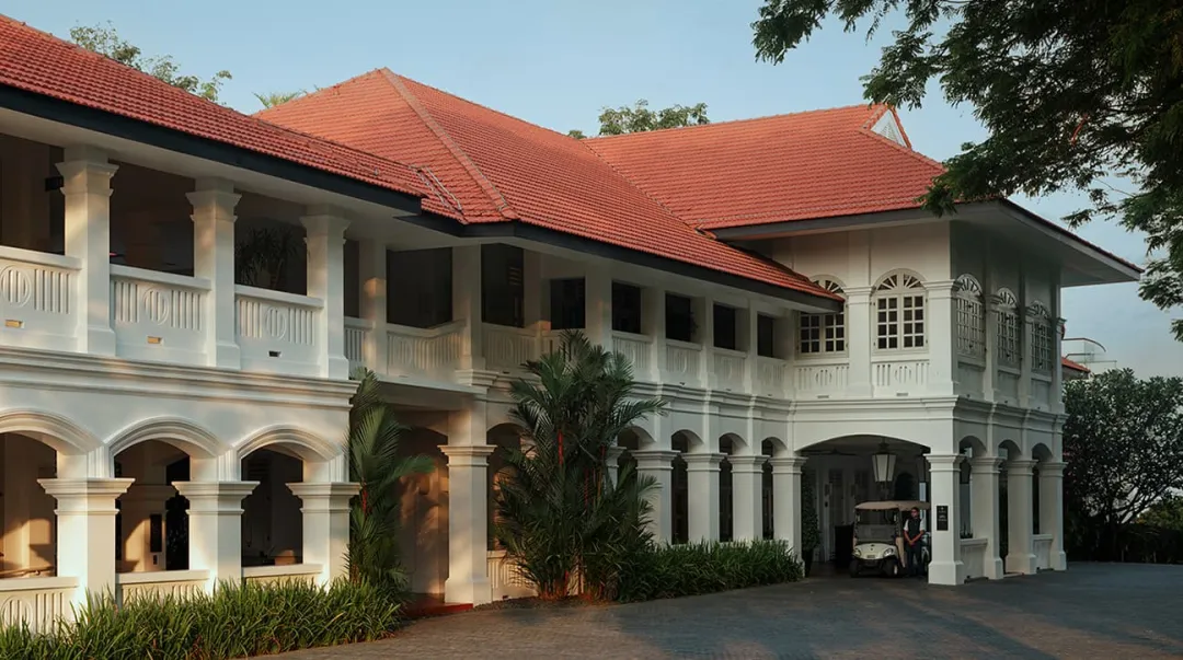 Odysseys Travel - Capella Singapore - Colonial building exterior