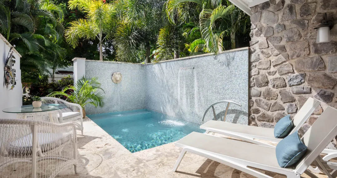 Honeymoon Butler Room with Private Pool Sanctuary - Pool View