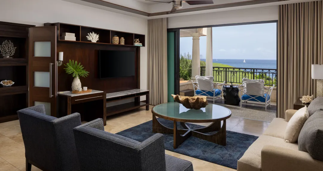 Italian Oceanview PH. One Bedroom SkyPool Butler Suite with Balcony Tranquility Soaking Tub - Seating Aeria