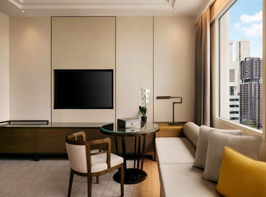 Odysseys Travel - Conrad Singapore Marina Bay - King Premium Room - Living Area