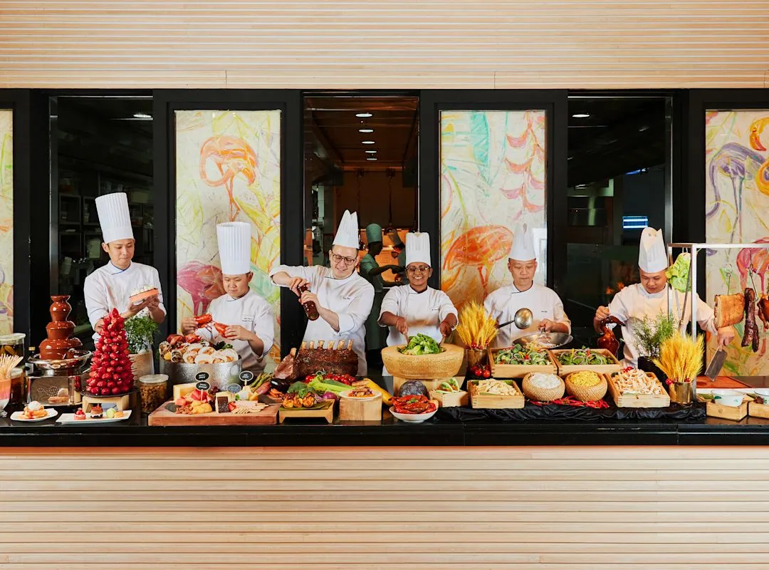 Odysseys Travel - Conrad Singapore Marina Bay - Oscar’s - Buffet Stations