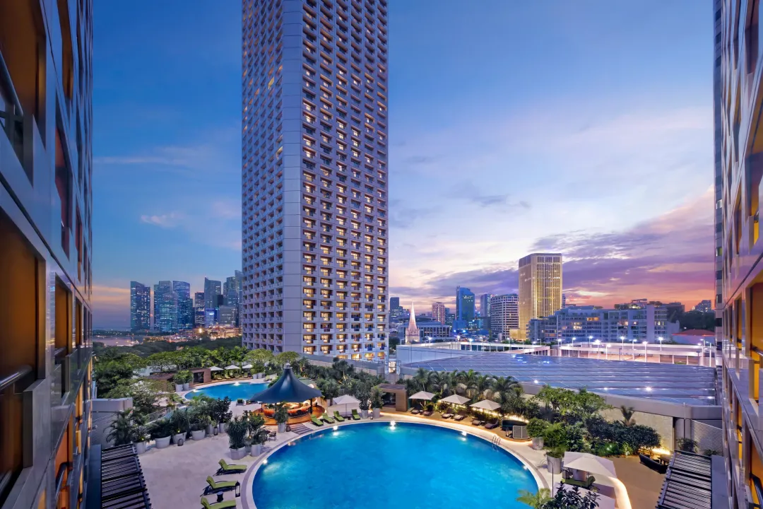 Odysseys Travel - Fairmont Singapore - Pool